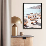Mykonos Beach IV Photo Art Print
