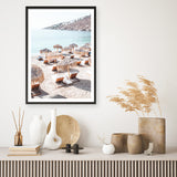 Mykonos Beach IV Photo Art Print