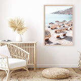 Mykonos Beach IV Photo Art Print