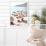 Mykonos Beach IV Photo Art Print