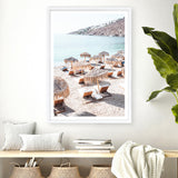 Mykonos Beach IV Photo Art Print