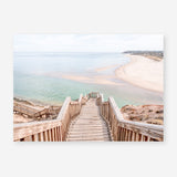 Ocean Stairs Photo Art Print