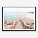 Ocean Stairs Photo Art Print