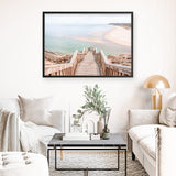 Ocean Stairs Photo Art Print