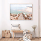 Ocean Stairs Photo Art Print