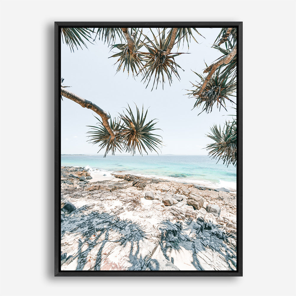 Beach Outlook II Photo Canvas Print