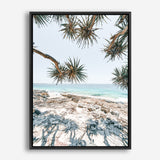 Beach Outlook II Photo Canvas Print