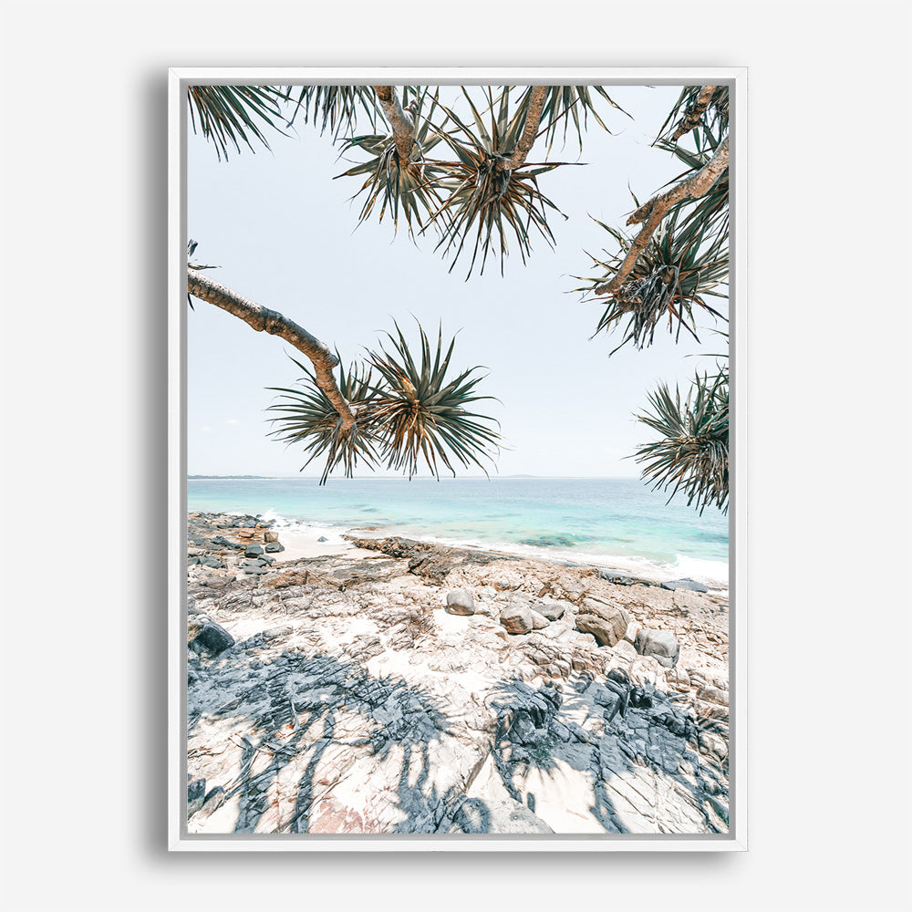 Beach Outlook II Photo Canvas Print