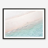 Aerial Shoreline Photo Art Print