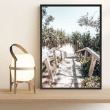 Byron Bay Stairs Photo Art Print