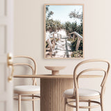 Byron Bay Stairs Photo Art Print