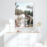 Byron Bay Stairs Photo Art Print