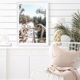 Byron Bay Stairs Photo Art Print