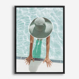 Pool Time I Photo Canvas Print