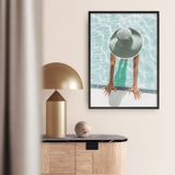 Pool Time I Photo Art Print