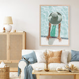 Pool Time I Photo Art Print