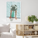 Pool Time I Photo Art Print