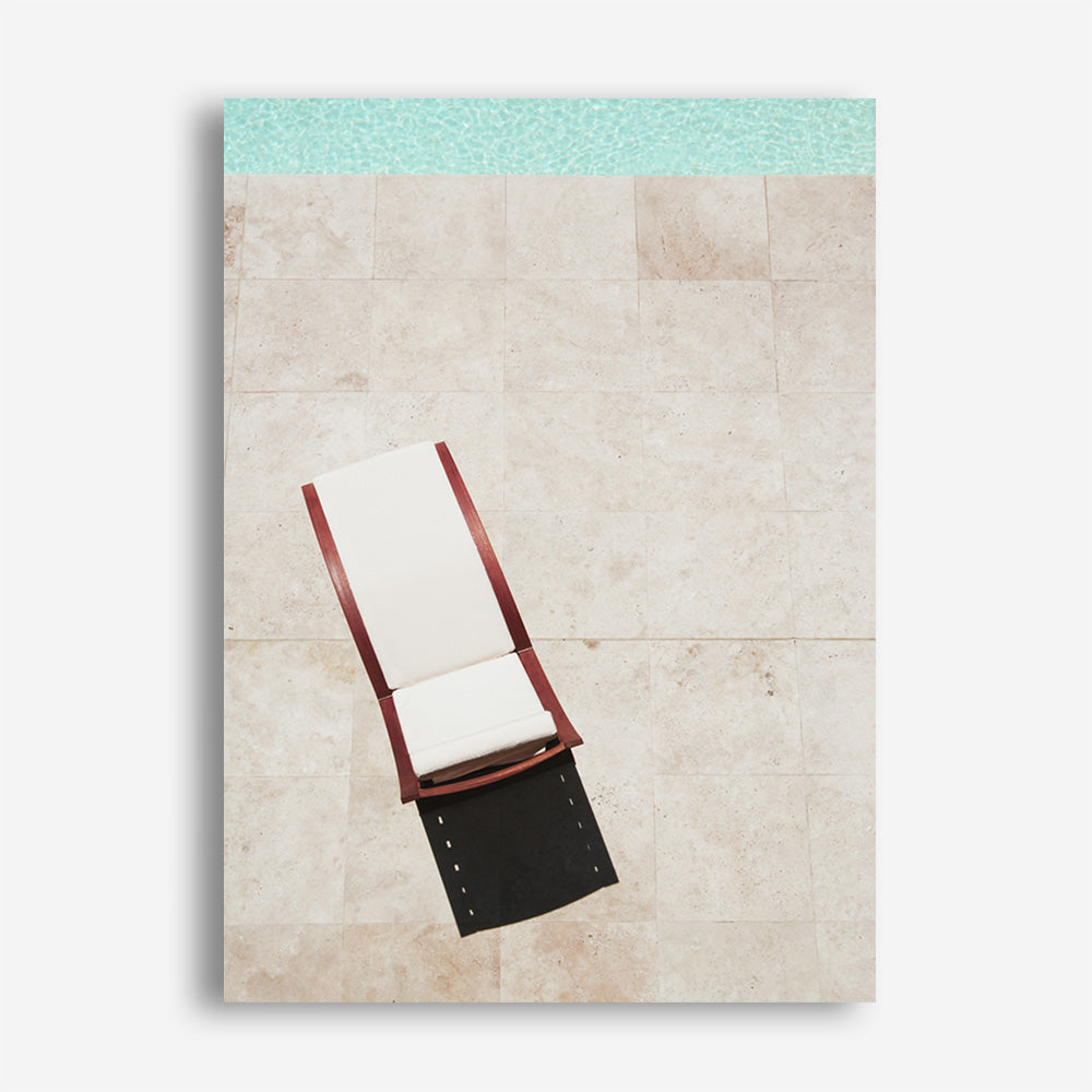 Pool Time II Photo Canvas Print