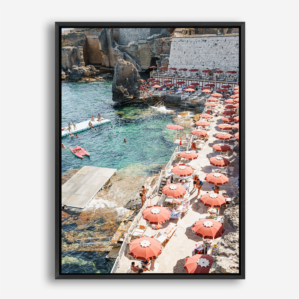 Bagno Marino Archi II Photo Canvas Print