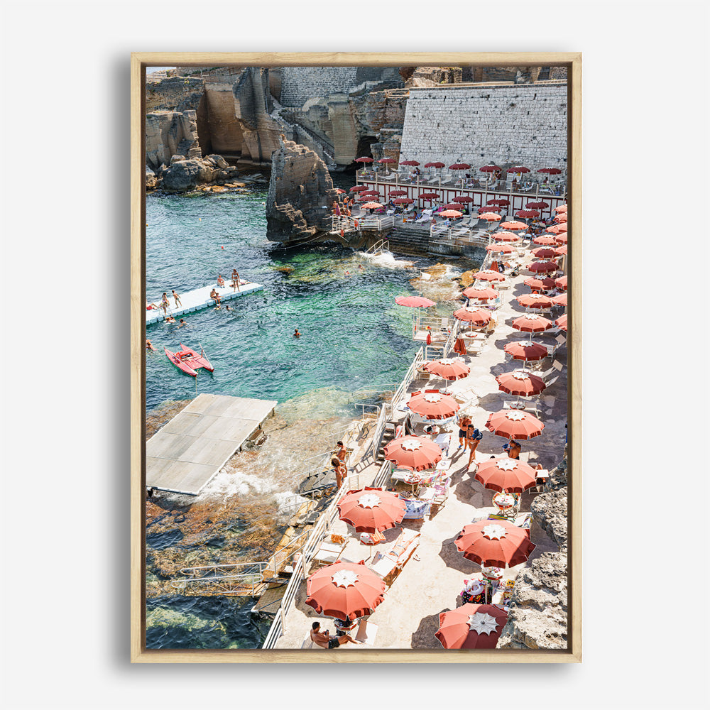 Bagno Marino Archi II Photo Canvas Print