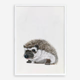 Baby Hedgehog Art Print