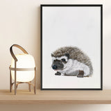 Baby Hedgehog Art Print