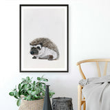 Baby Hedgehog Art Print