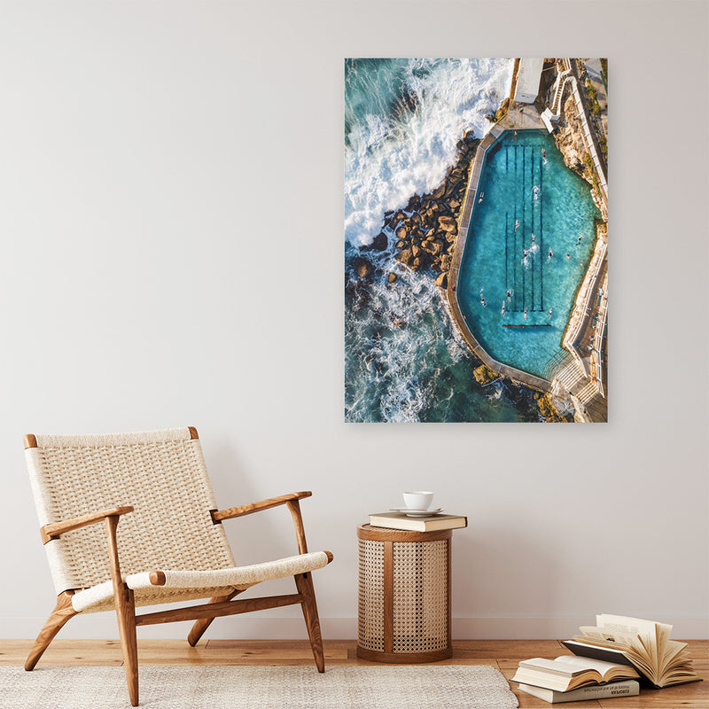 Bronte Ocean Pool I Photo Canvas Print