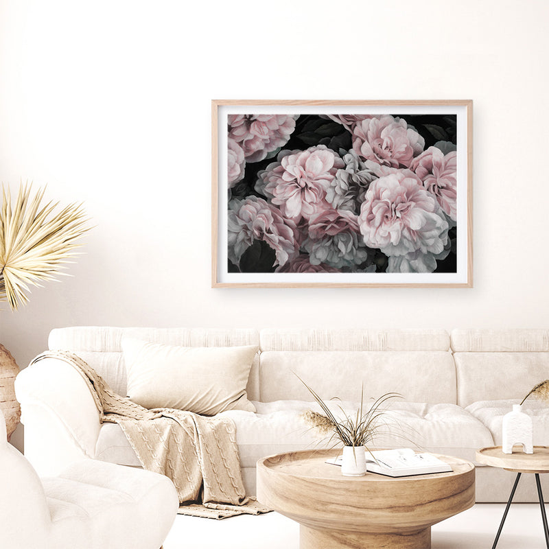 Pink Blooms II Art Print