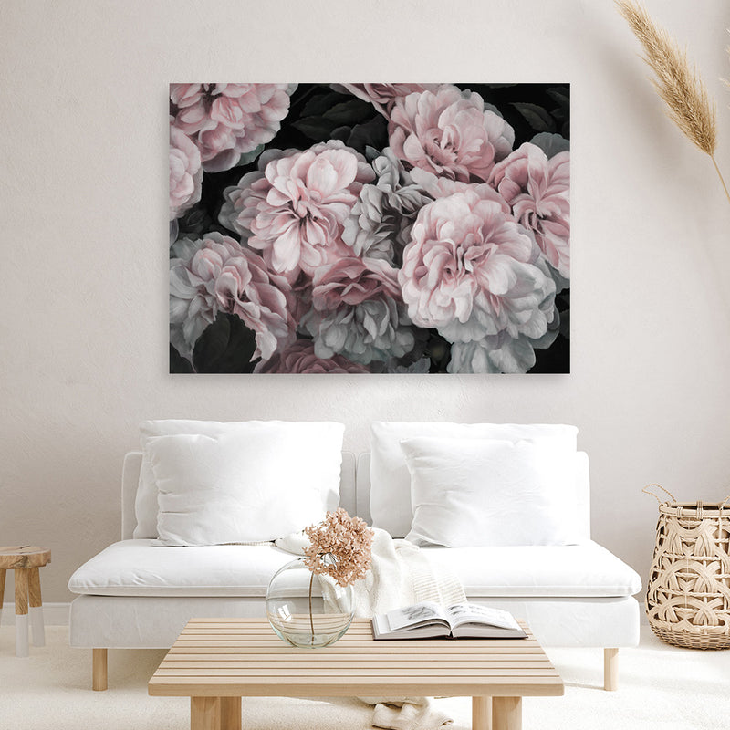 Pink Blooms II Canvas Print