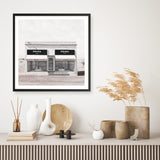 Marfa (Square) Art Print