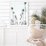 California Palms II Art Print