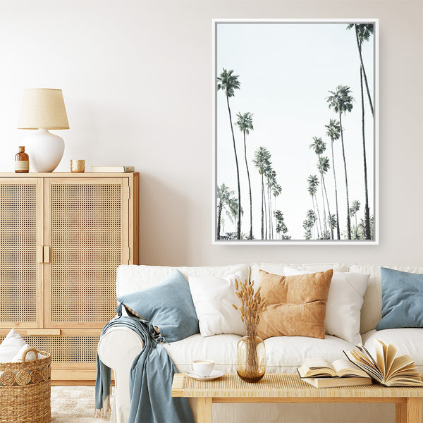 California Palms II Canvas Print