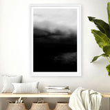 Monochrome Horizon Art Print