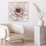 Divine Dahlia II (Square) Art Print