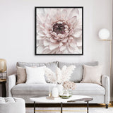 Divine Dahlia II (Square) Canvas Print