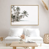 Palm Island Photo Canvas Print