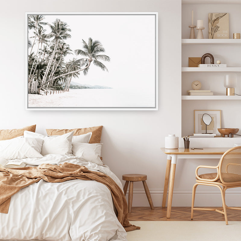 Palm Island Photo Canvas Print