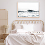 Blue Wave Photo Art Print