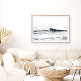 Blue Wave Photo Art Print