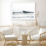 Blue Wave Photo Art Print