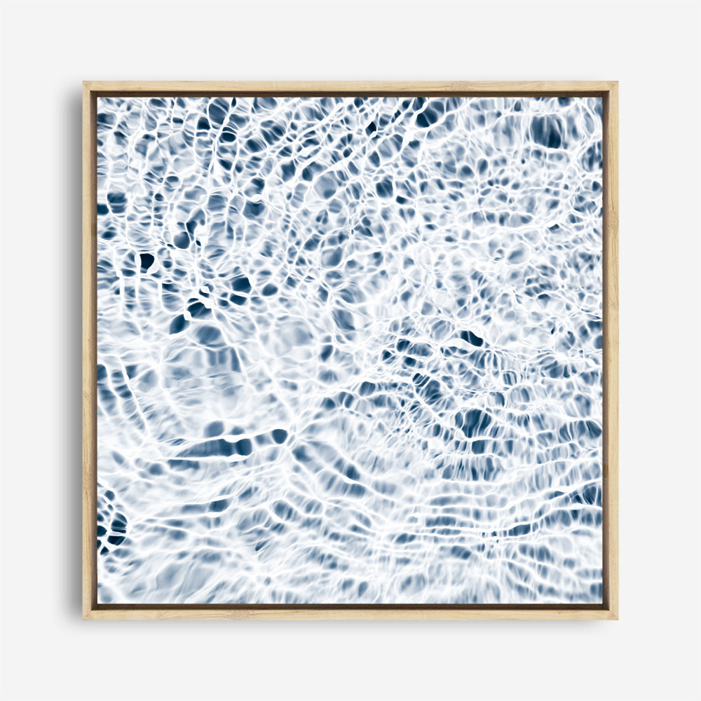 Water Detail (Square) Photo Canvas Print