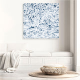 Water Detail (Square) Photo Canvas Print