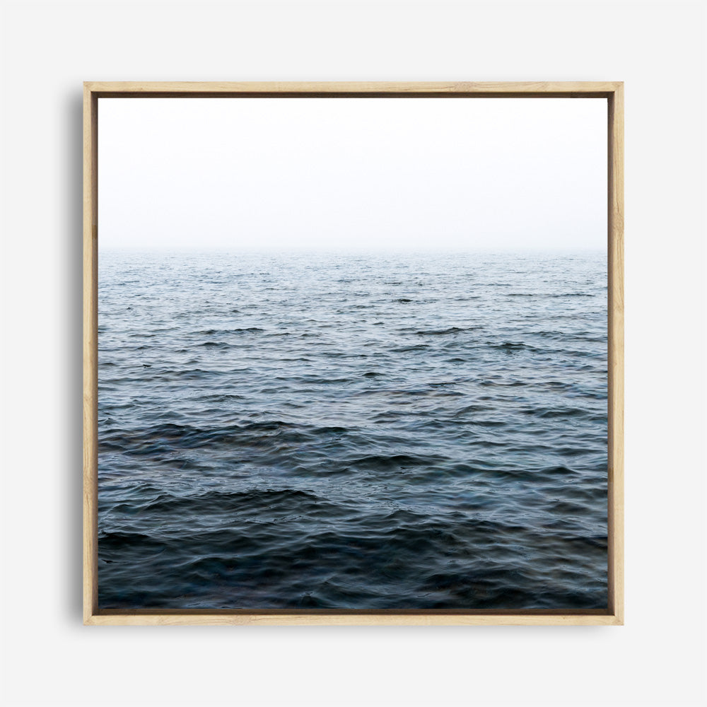 Endless Ocean III (Square) Photo Canvas  Print