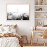 New York Fog Photo Art Print