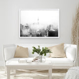 New York Fog Photo Art Print