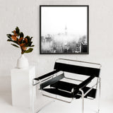 New York Fog (Square) Photo Art Print