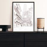 Winter In Paris Photo Art Print