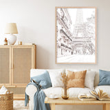 Winter In Paris Photo Art Print