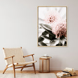 Waratah Flowers II Photo Canvas Print